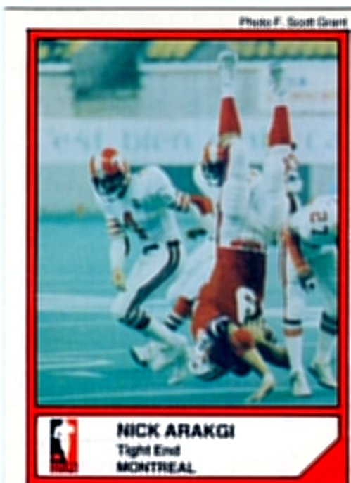 1984 Jogo Nick Arakgi