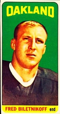 1965 Topps Fred Biletnikoff