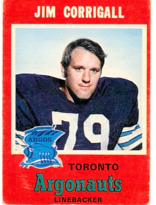1971 OPC Jim Corrigall