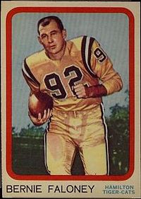 1963 Topps Bernie Faloney