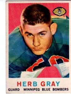 1959 Topps Herb Gray