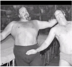 Iaukea in his wrestling days