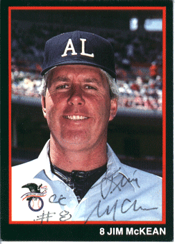 Jim McKean in his umprie days
