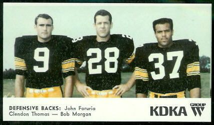 Bob Morgan for vintage football cards