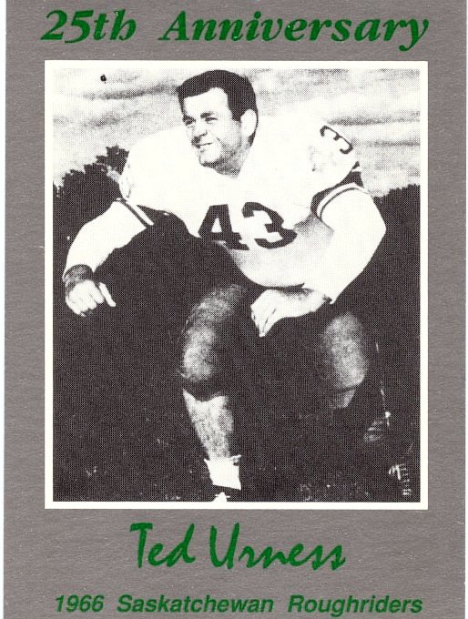 1991 25th Anniversary of 1966 Grey Cup Winners