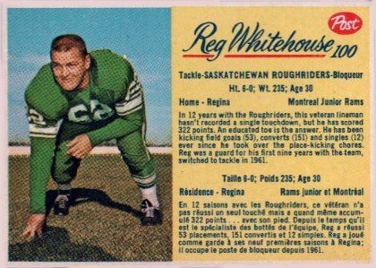 Reg Whitehouse