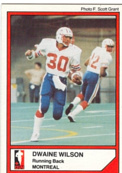 1984 Jogo Dwaine Wilson