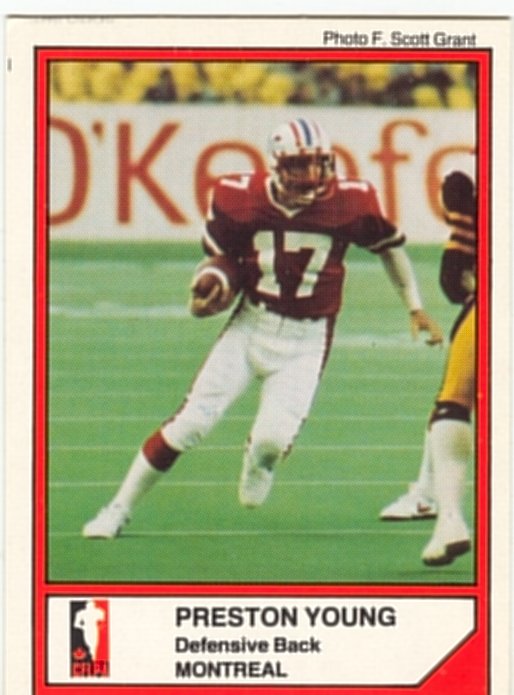 1984 Jogo Preston Young